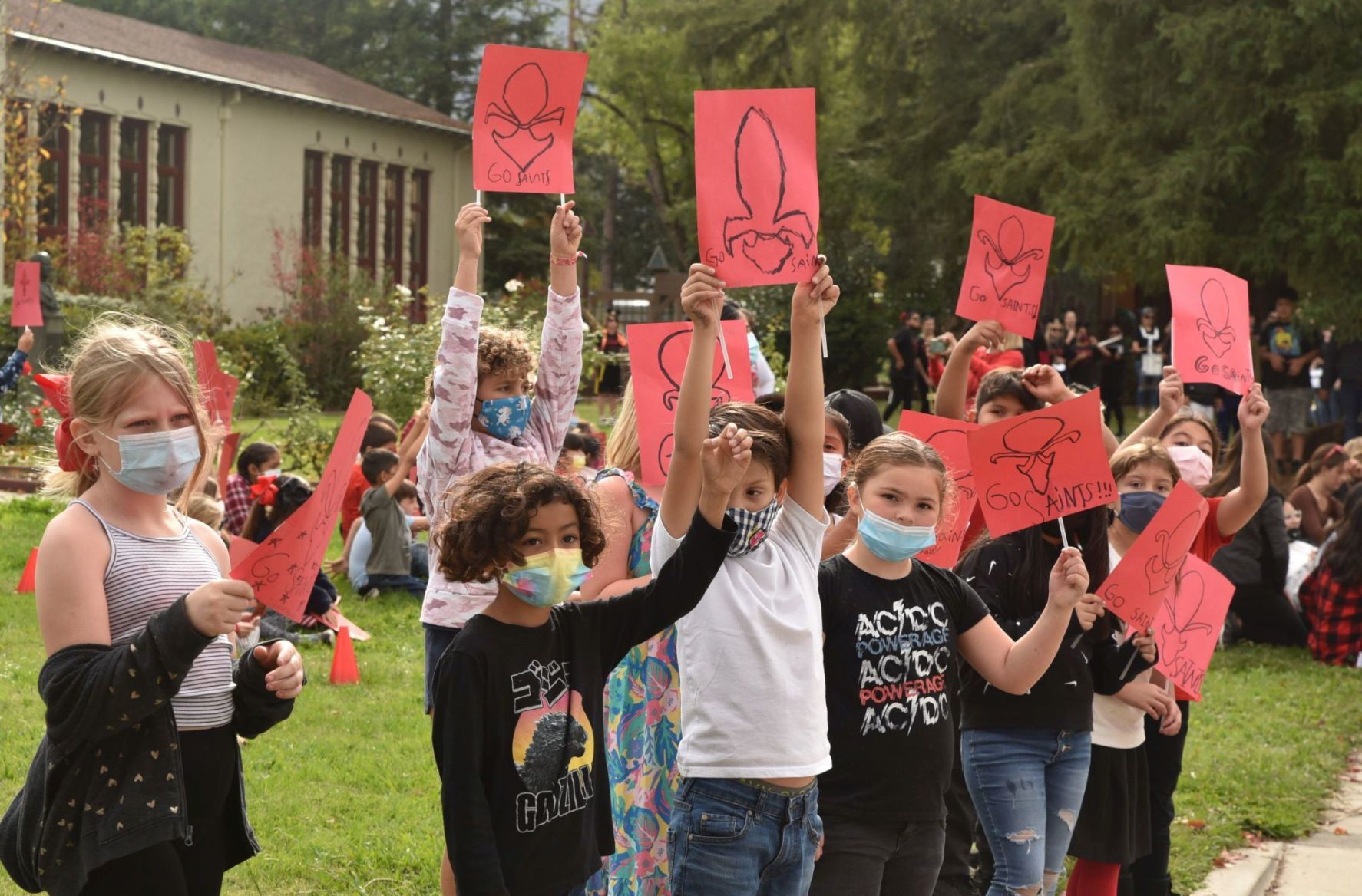 St. Helena Elementary School kids